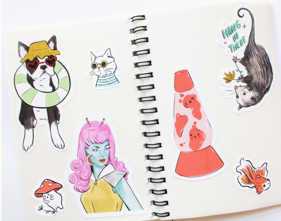 Cool Cat Sticker Collection Book