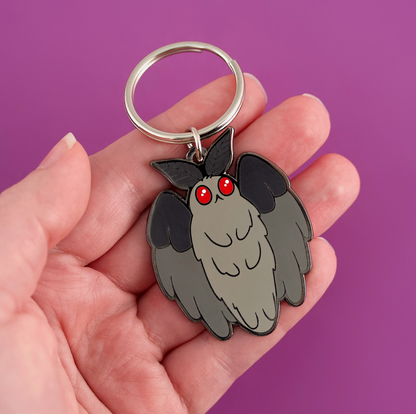 Mothman Keychain