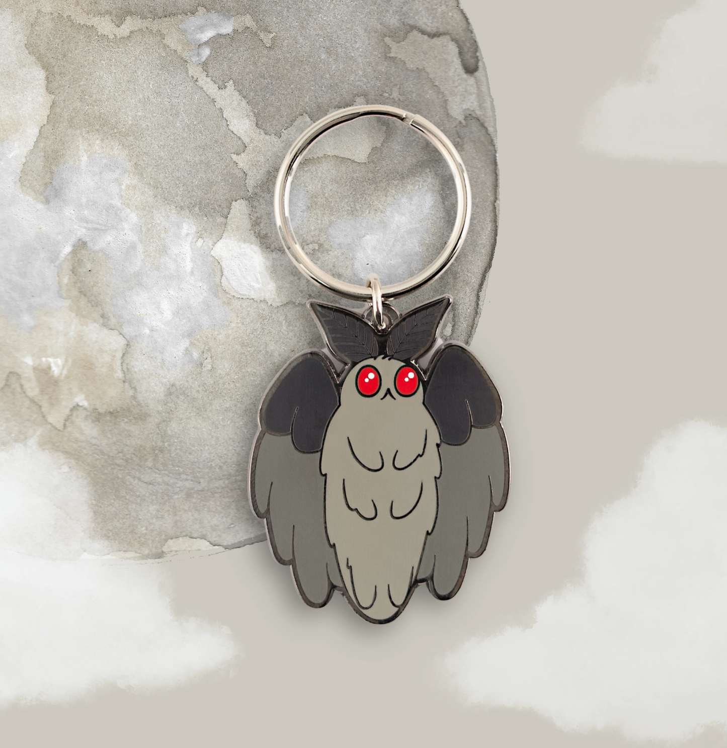 Mothman Keychain