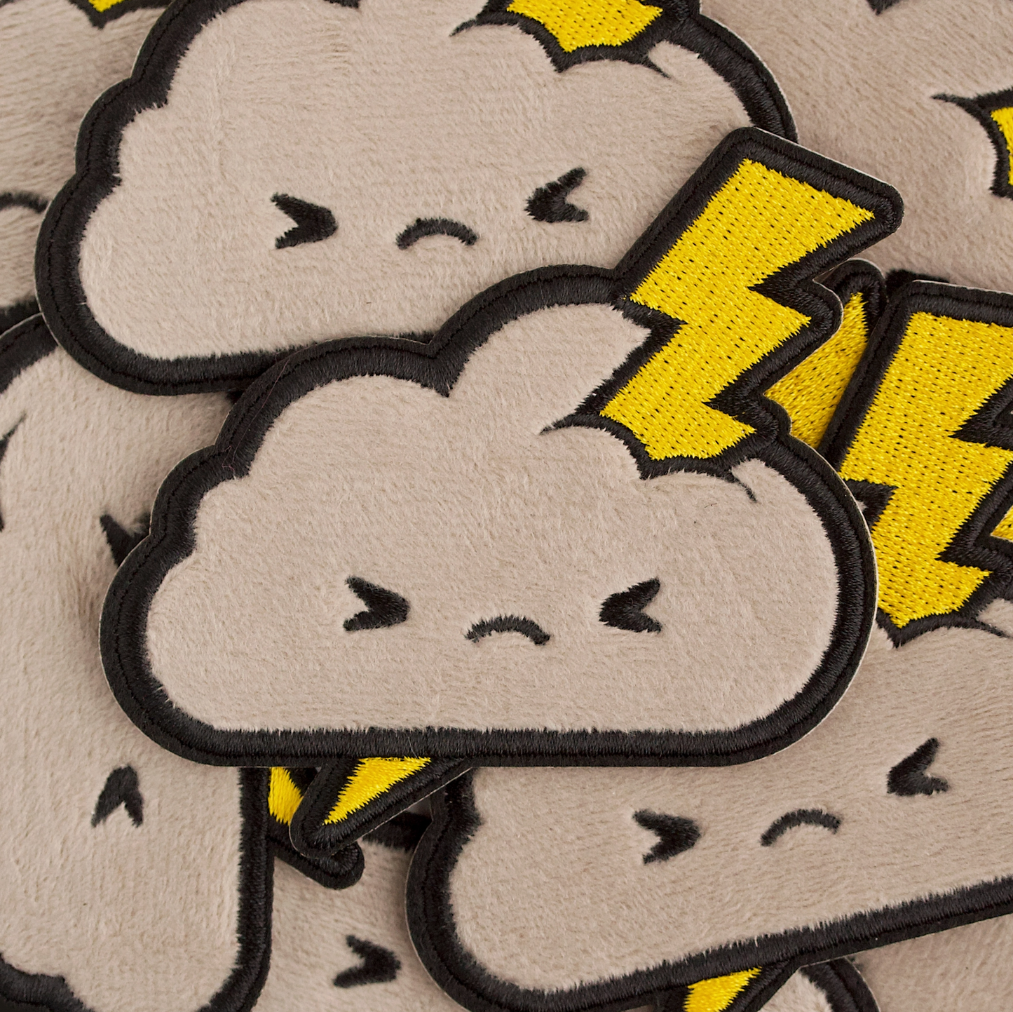 Grumble Cloud Fuzzy Patch