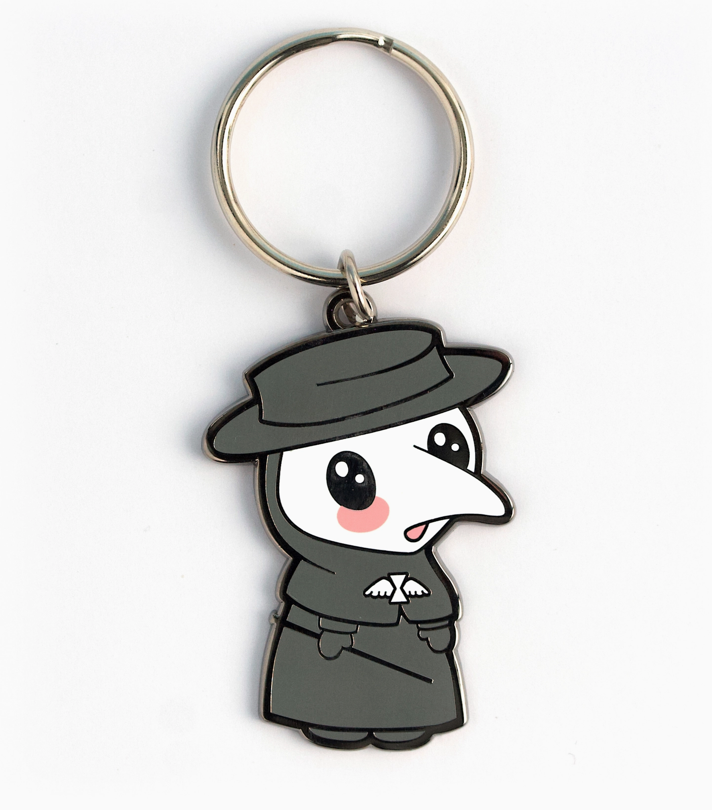 Plague Doctor Keychain