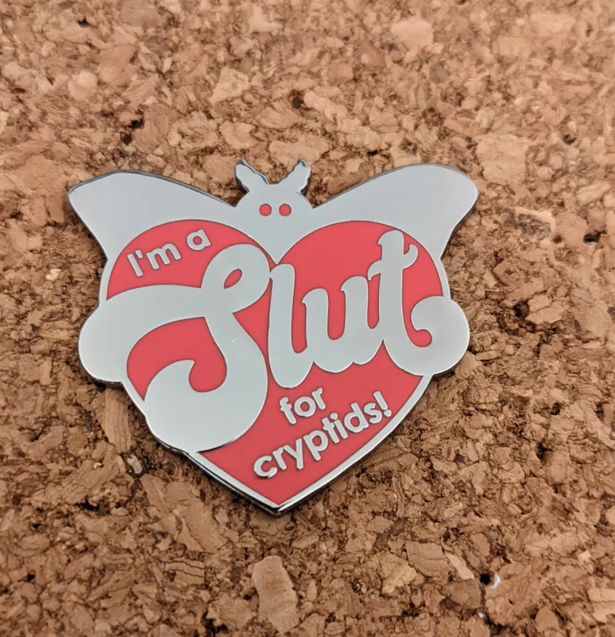 Slut For Cryptids Pin