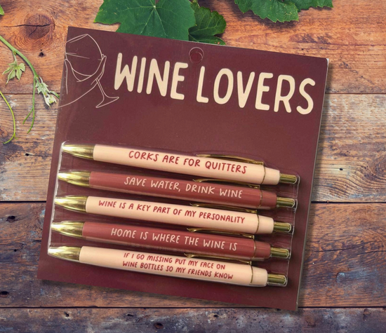 Wine Lovers Pen Set