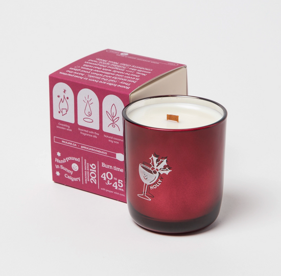 Holly - Cranberry, Clove & Pine Coconut Soy Candle