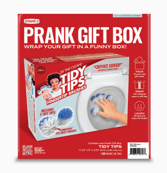 Tidy Tips Prank Gift Box