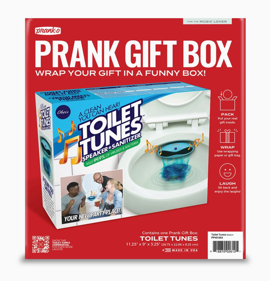 Toilet Tunes Prank Gift Box