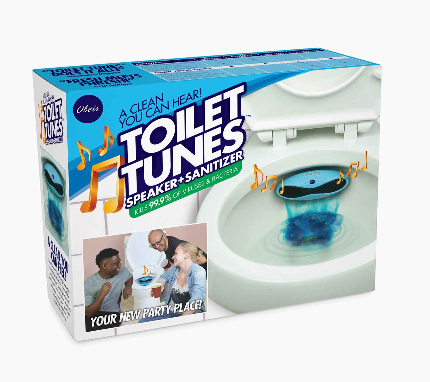 Toilet Tunes Prank Gift Box