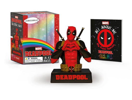 Marvel: Deadpool Talking Bust: Chimichanga! Desktop Accessory