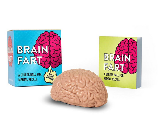 Brain Fart: A Stress Ball for Mental Recall Desktop Accessory