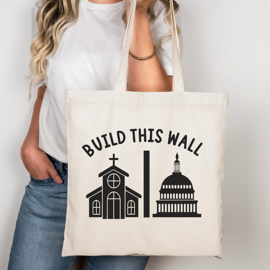 Build This Wall Tote Bag