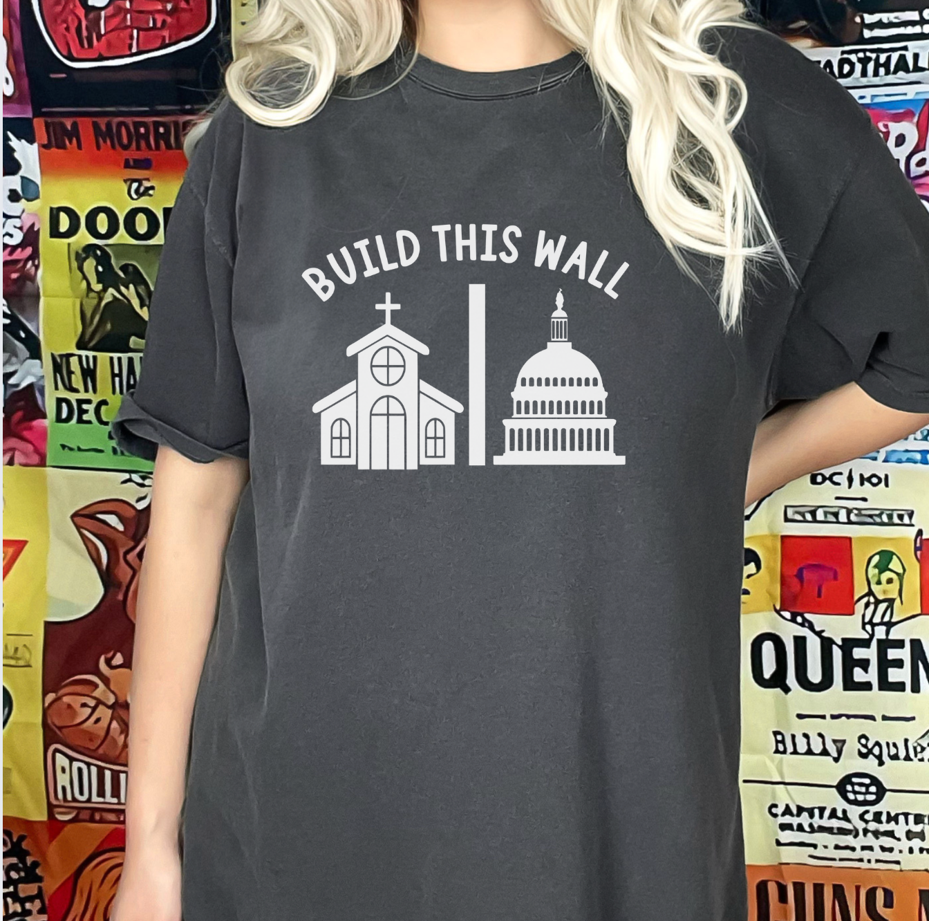 Build This Wall Unisex Tee