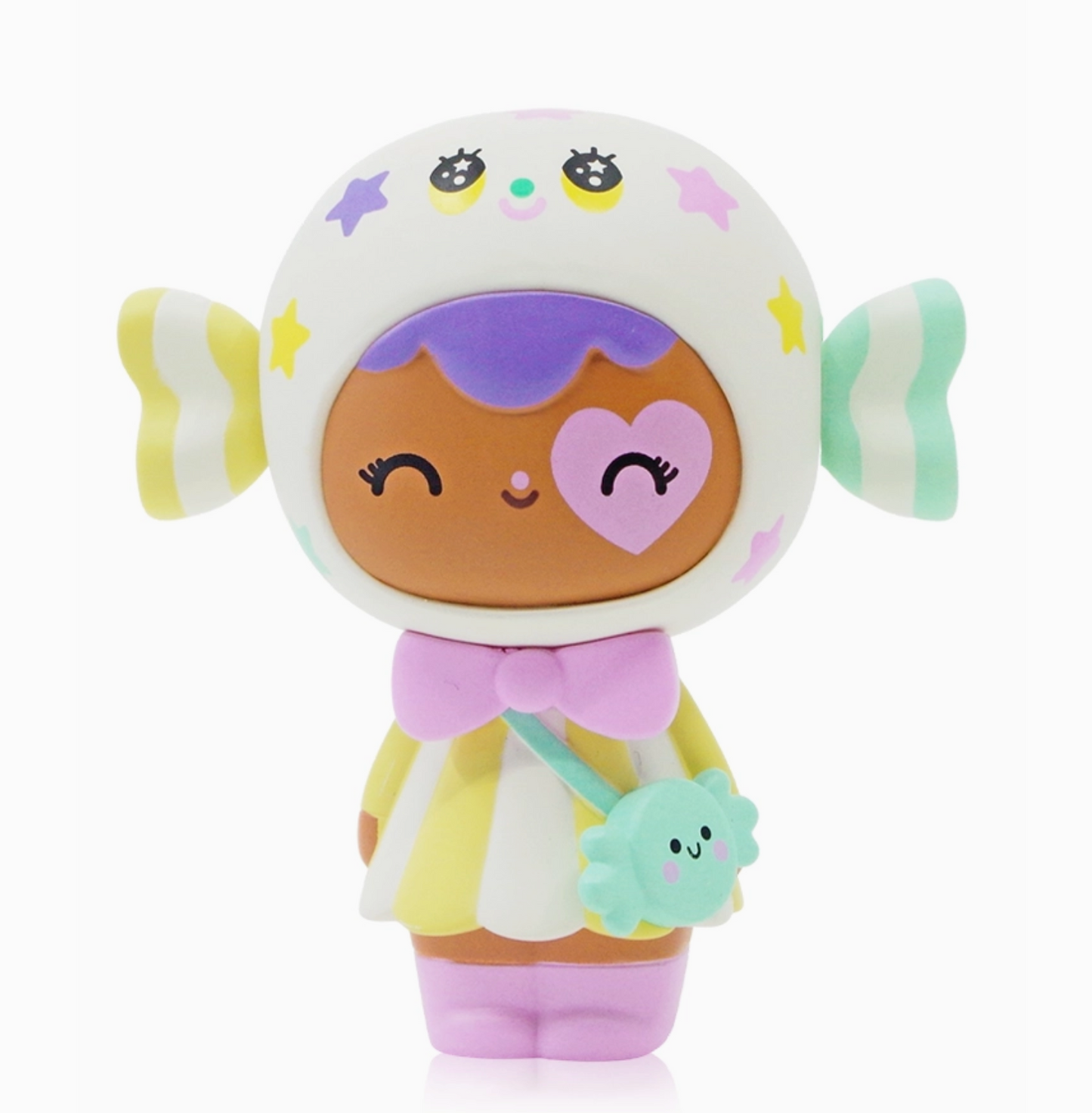 Candy Button Wishing Doll Figurine