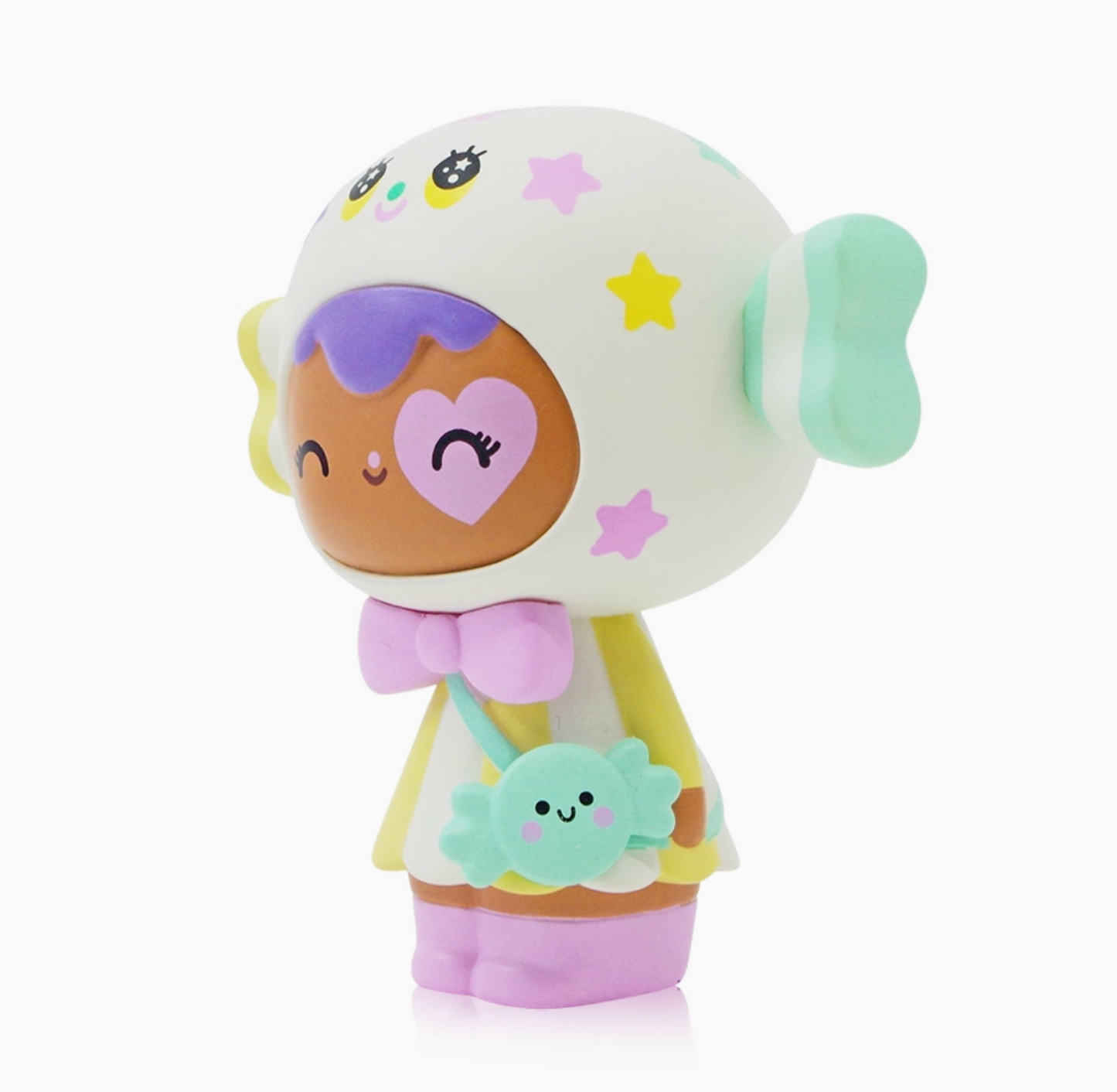 Candy Button Wishing Doll Figurine