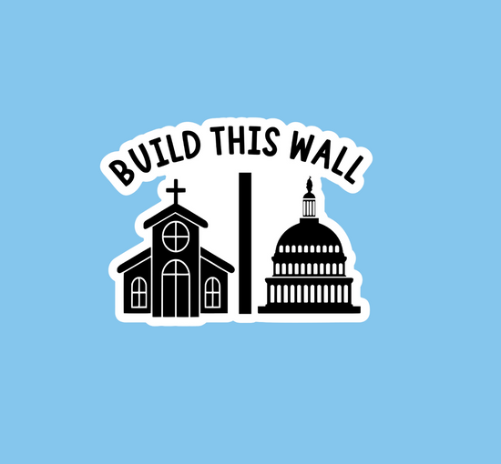 Build This Wall Sticker