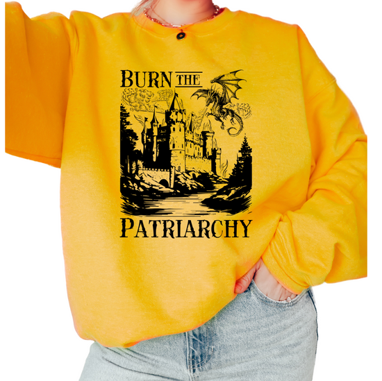 Burn The Patriarchy Unisex Sweatshirt