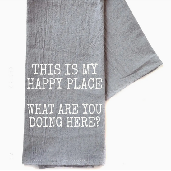 This Is My Happy Place Tea Towel