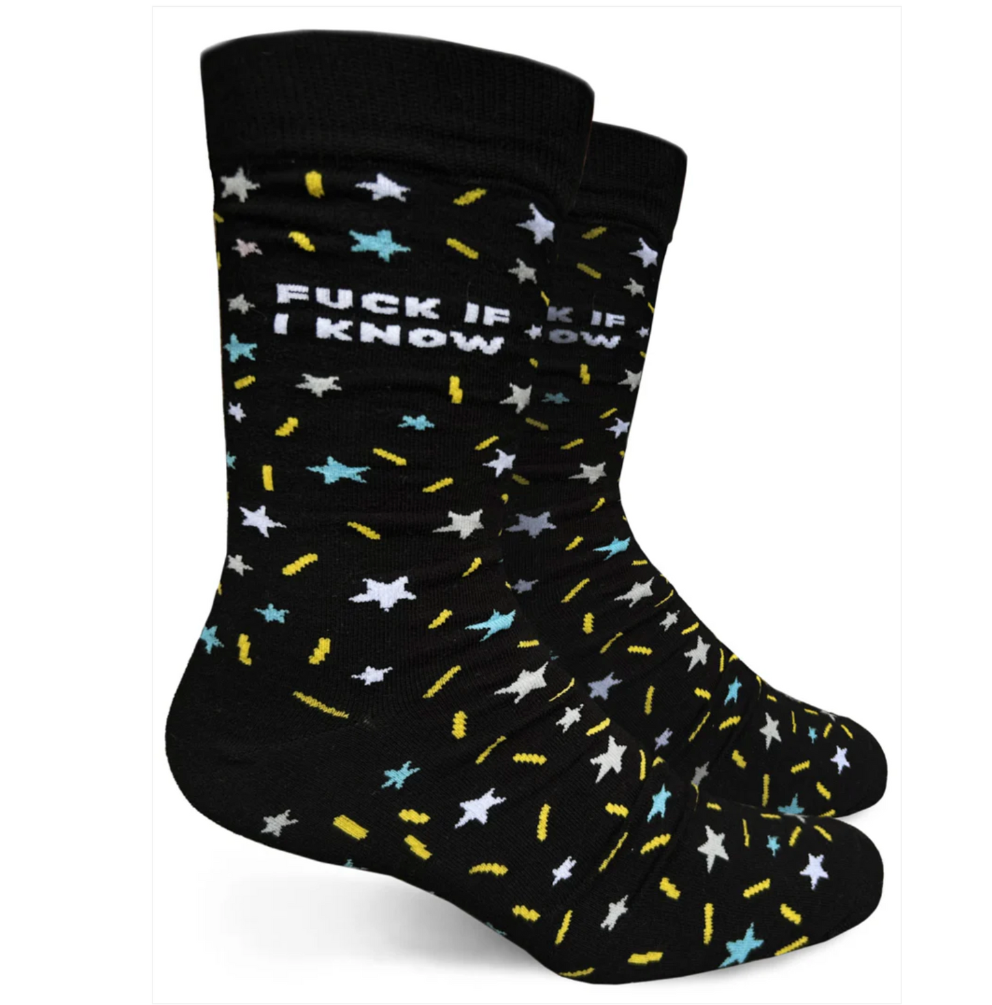 Fuck If I Know Mens Socks