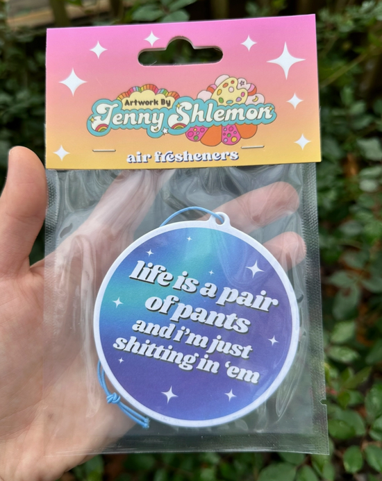 Life Is A Pair Of Pants And I'm Just Shitting In 'Em Air Freshener