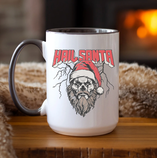 Hail Santa 15 Oz Mug