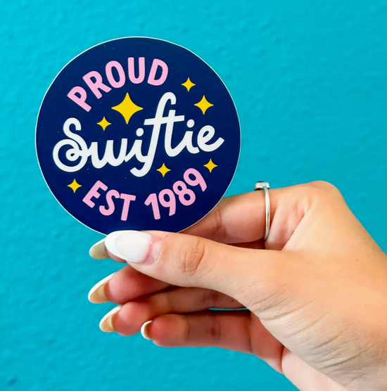 Proud Swiftie EST 1989 Sticker