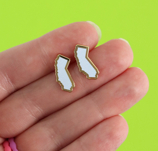 California Glitter Earrings