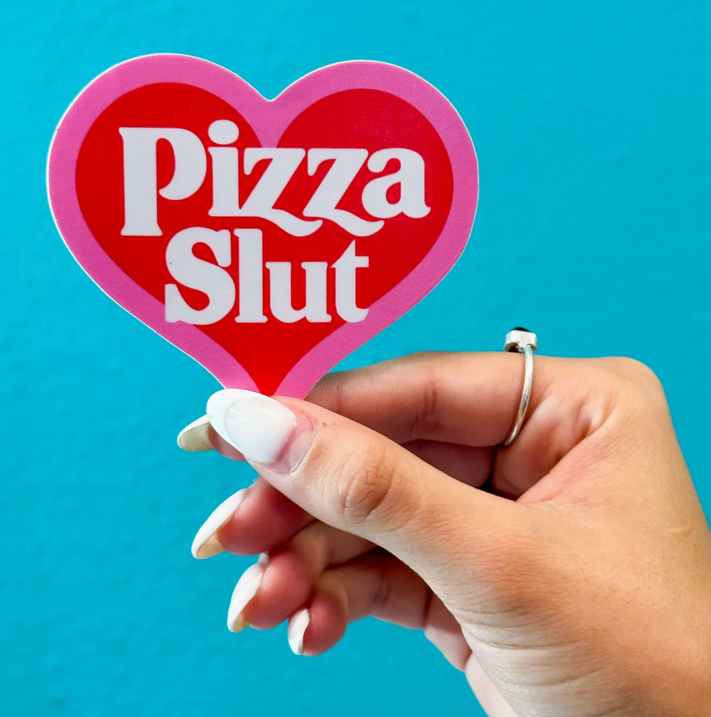 Pizza Slut Sticker