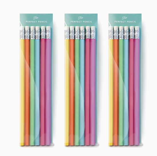 Rainbow Pencils - Set of 6