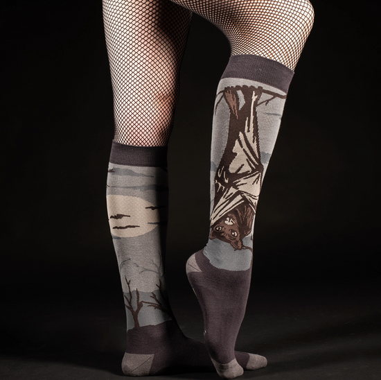 Bat Knee High Socks