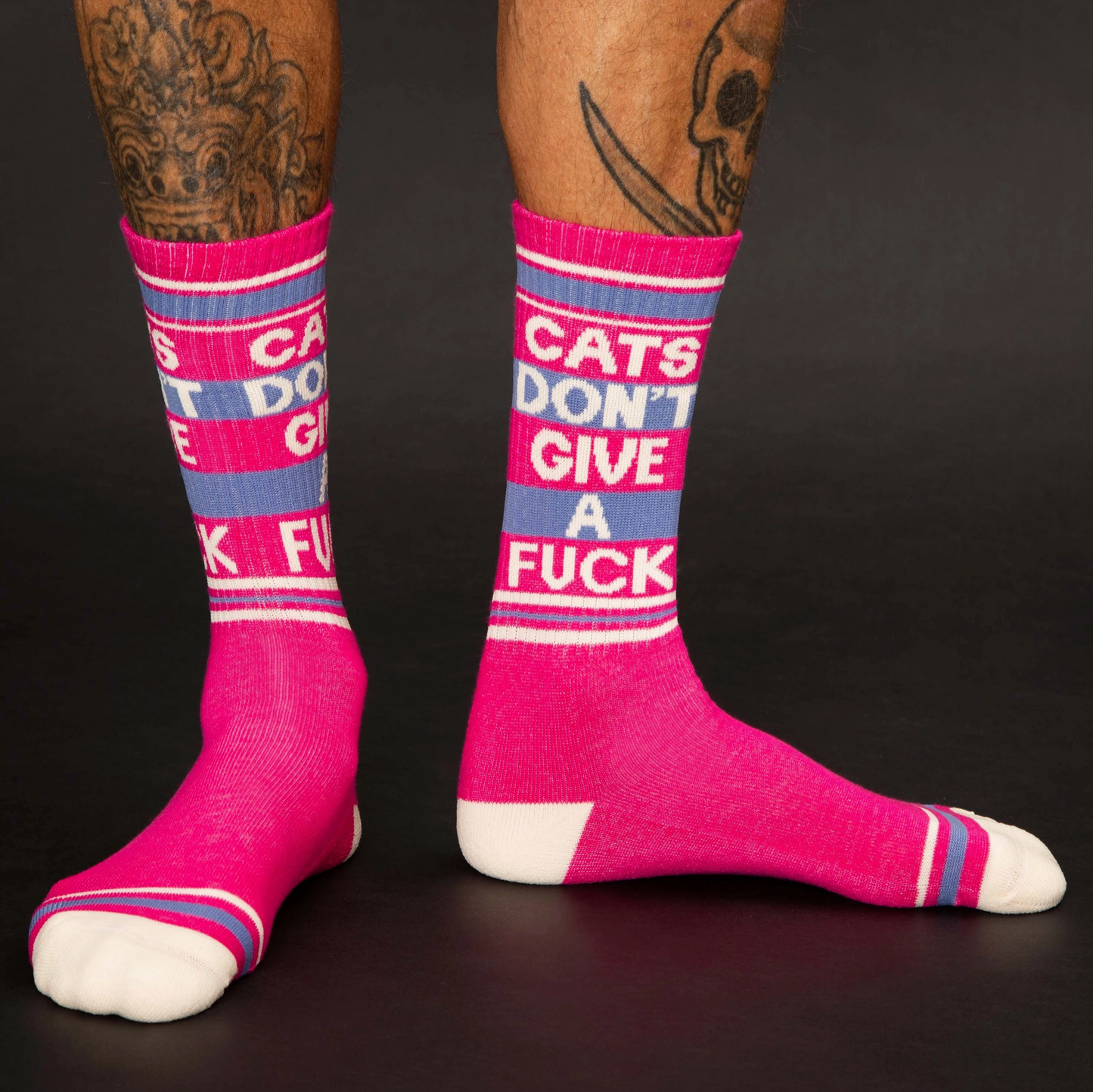 Cats Don't Give A Fuck Socks