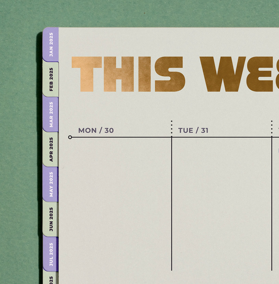 This Week Weekly Desktop Calendar