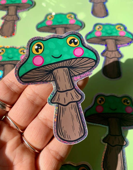 Frogshroom Sticker