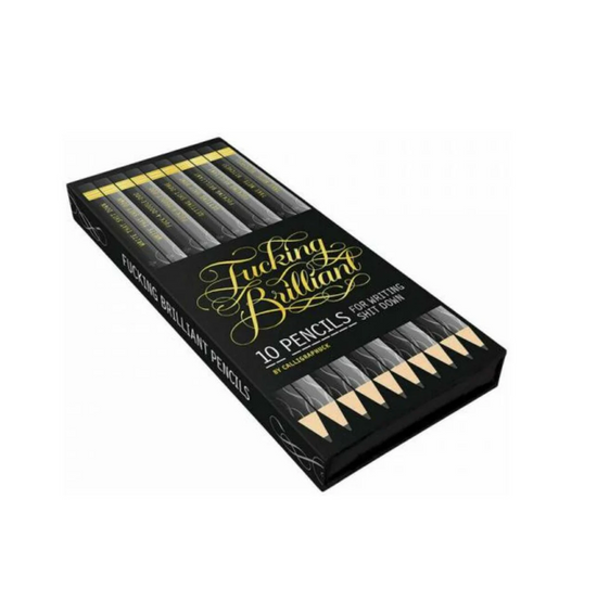 Fucking Brilliant Pencil Set - 10 pack