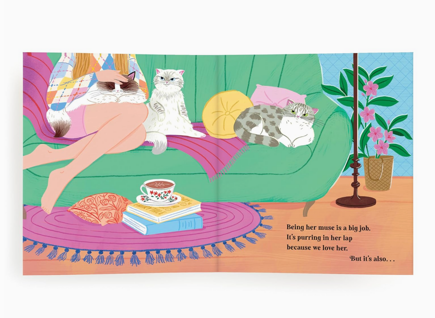 Karma Is Three Cats Picture Book