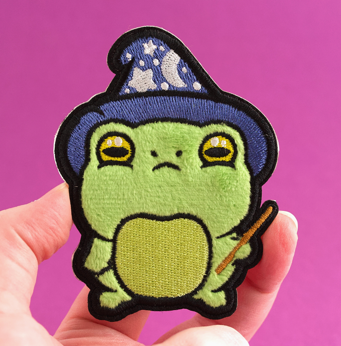 Frog Magic Fuzzy Patch