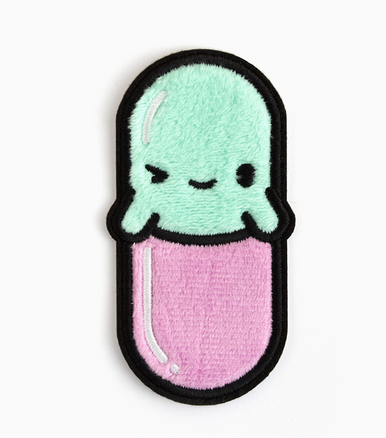 Happy Pill Fuzzy Patch