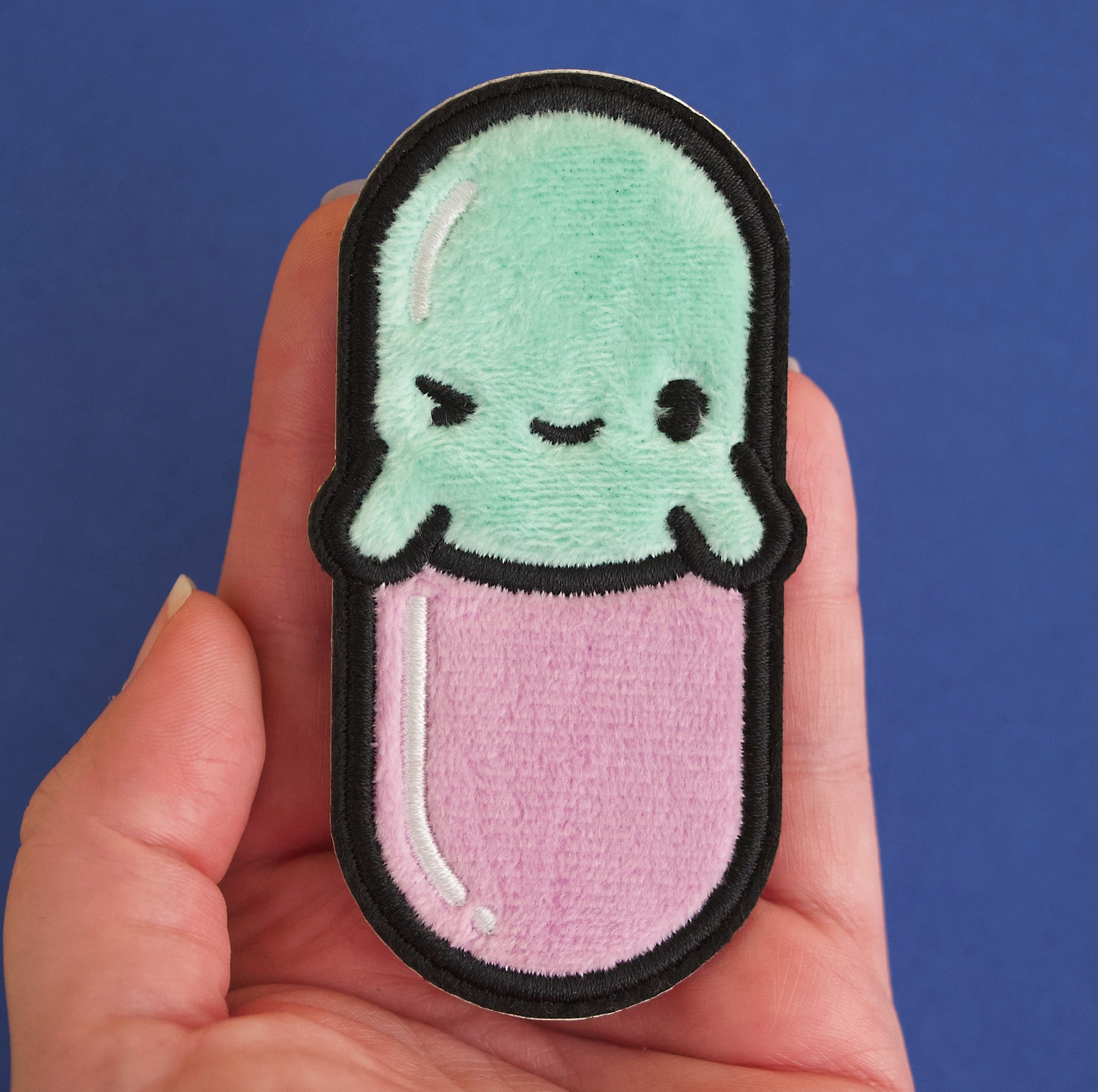 Happy Pill Fuzzy Patch