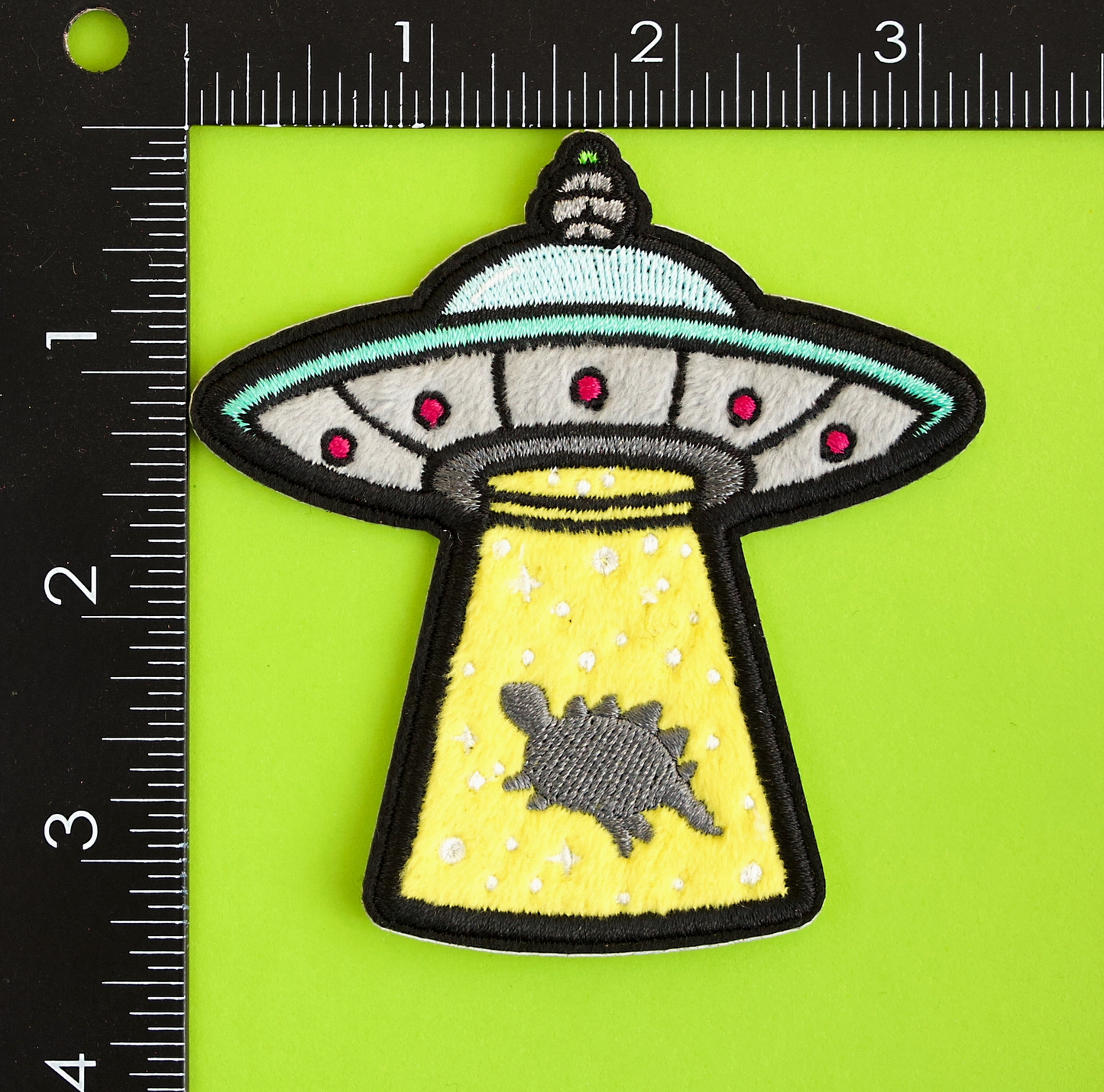 Stego UFO Fuzzy Patch