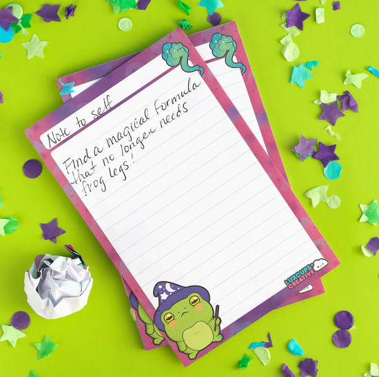 Frog Magic Notepad - 50 sheets