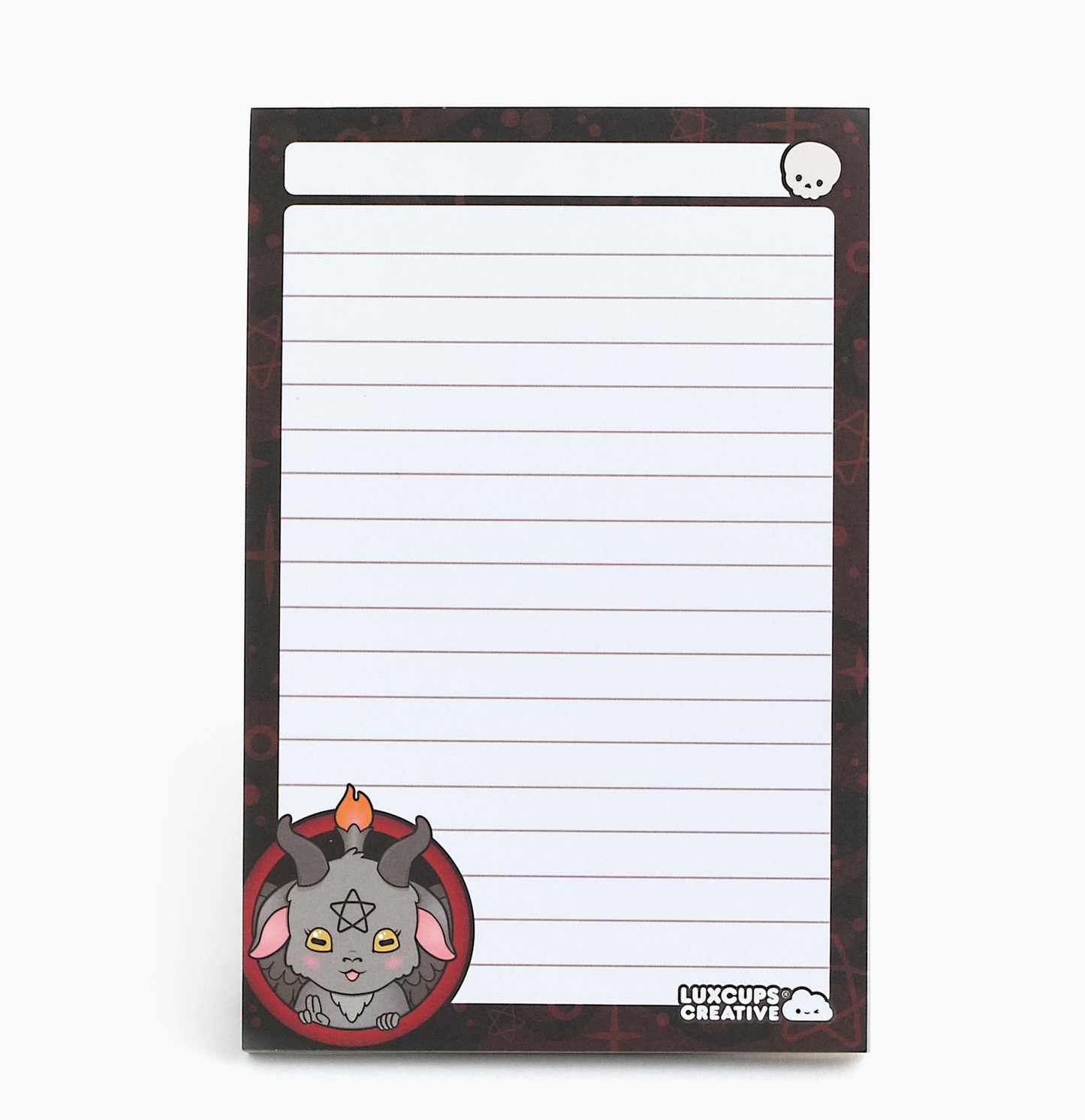 Baphomet Notepad - 50 sheets