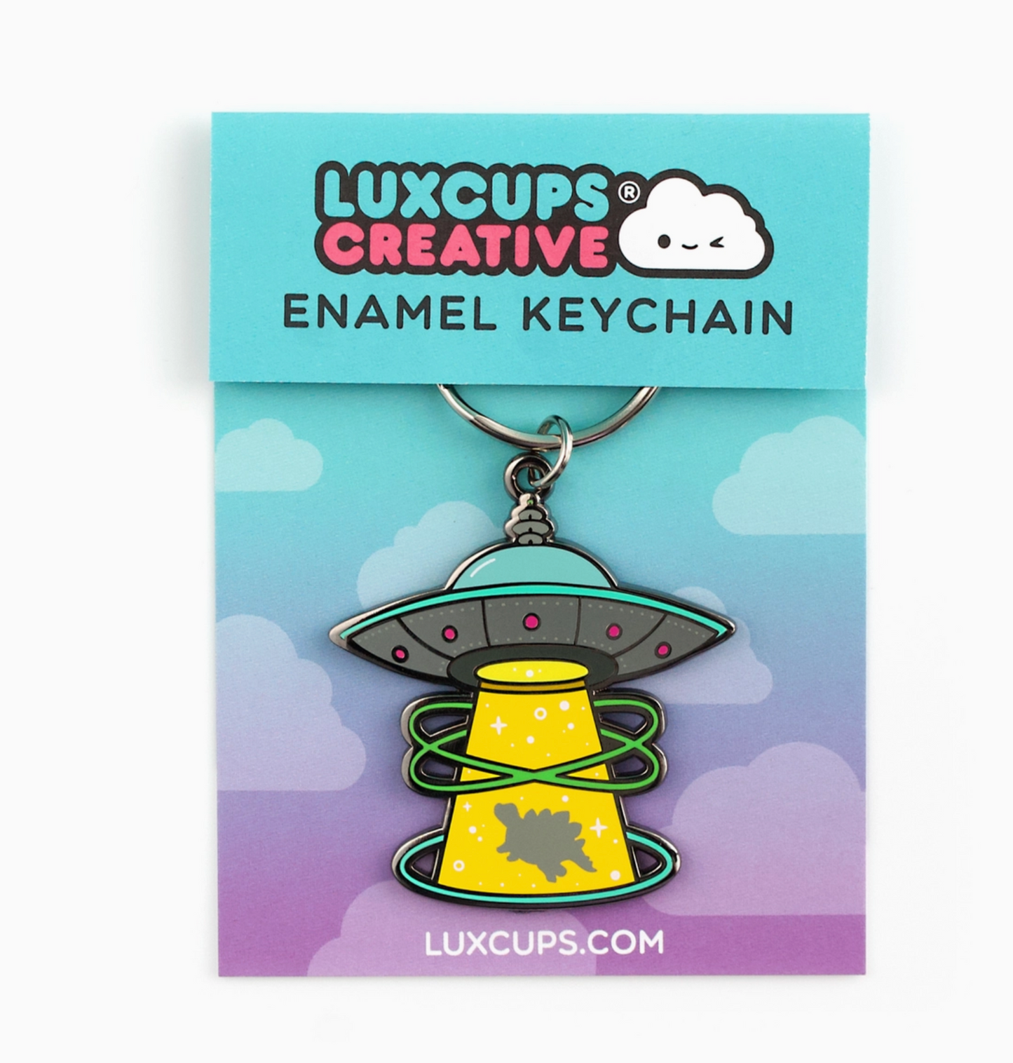 Stego UFO Keychain