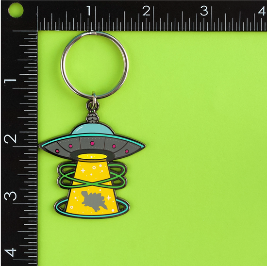 Stego UFO Keychain