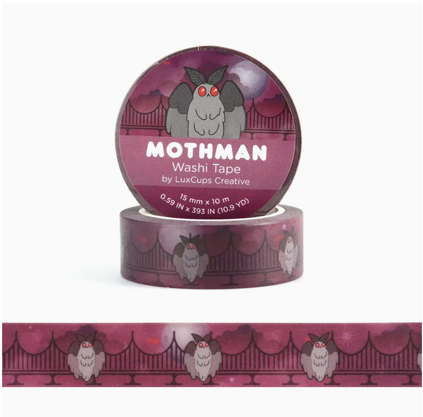 Mothman Washi Tape