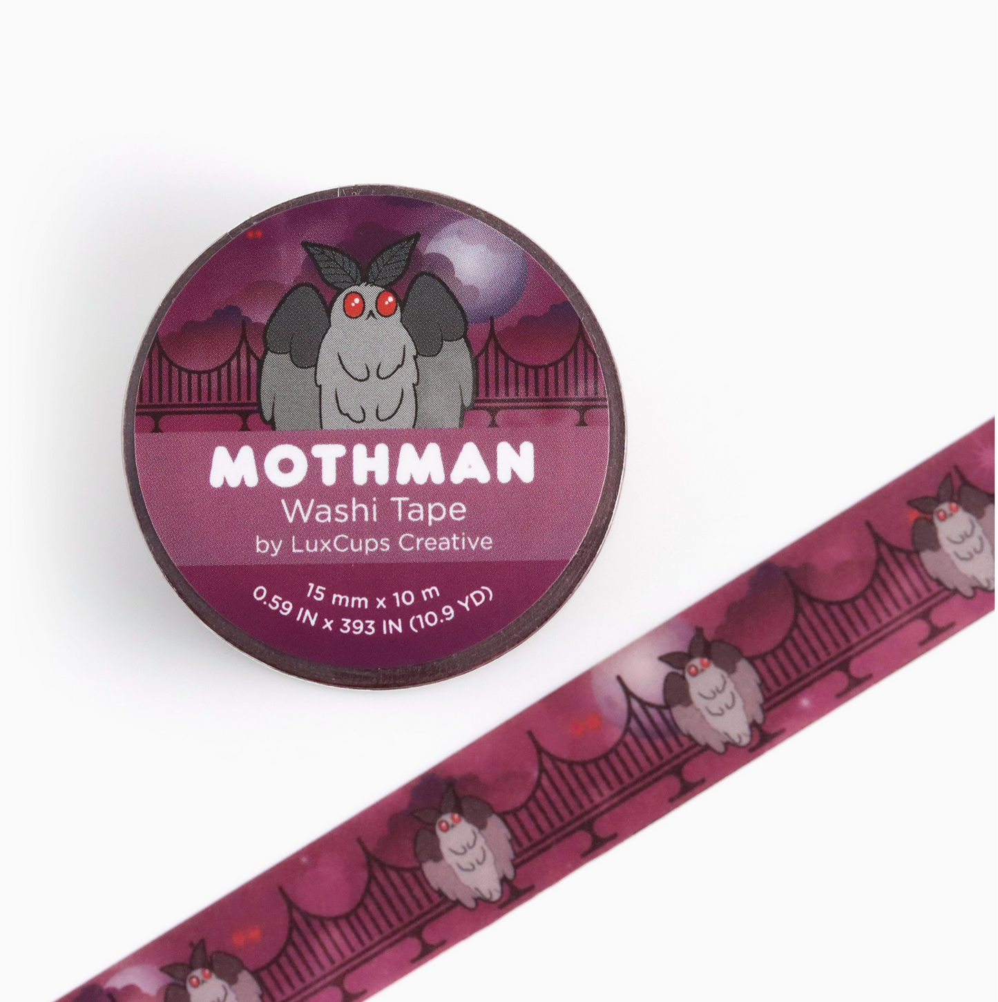 Mothman Washi Tape