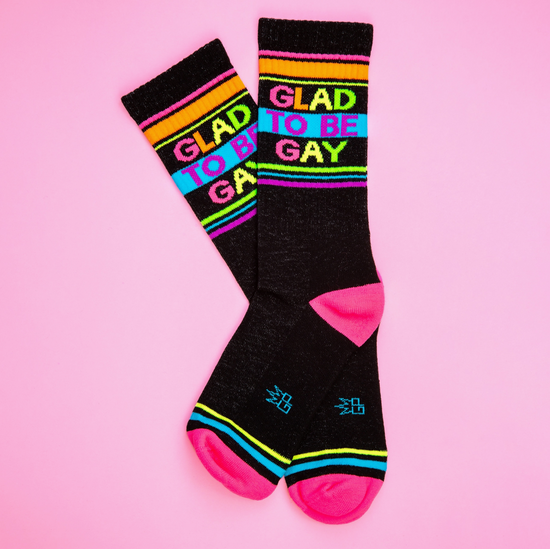 Glad To Be Gay Socks