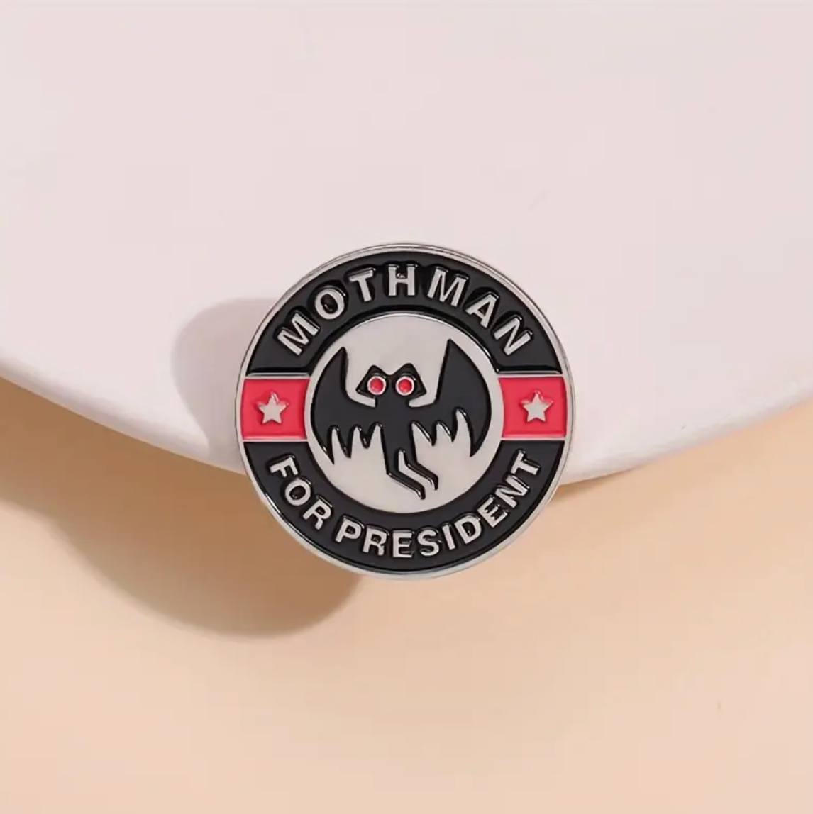 Mothman For President Pin