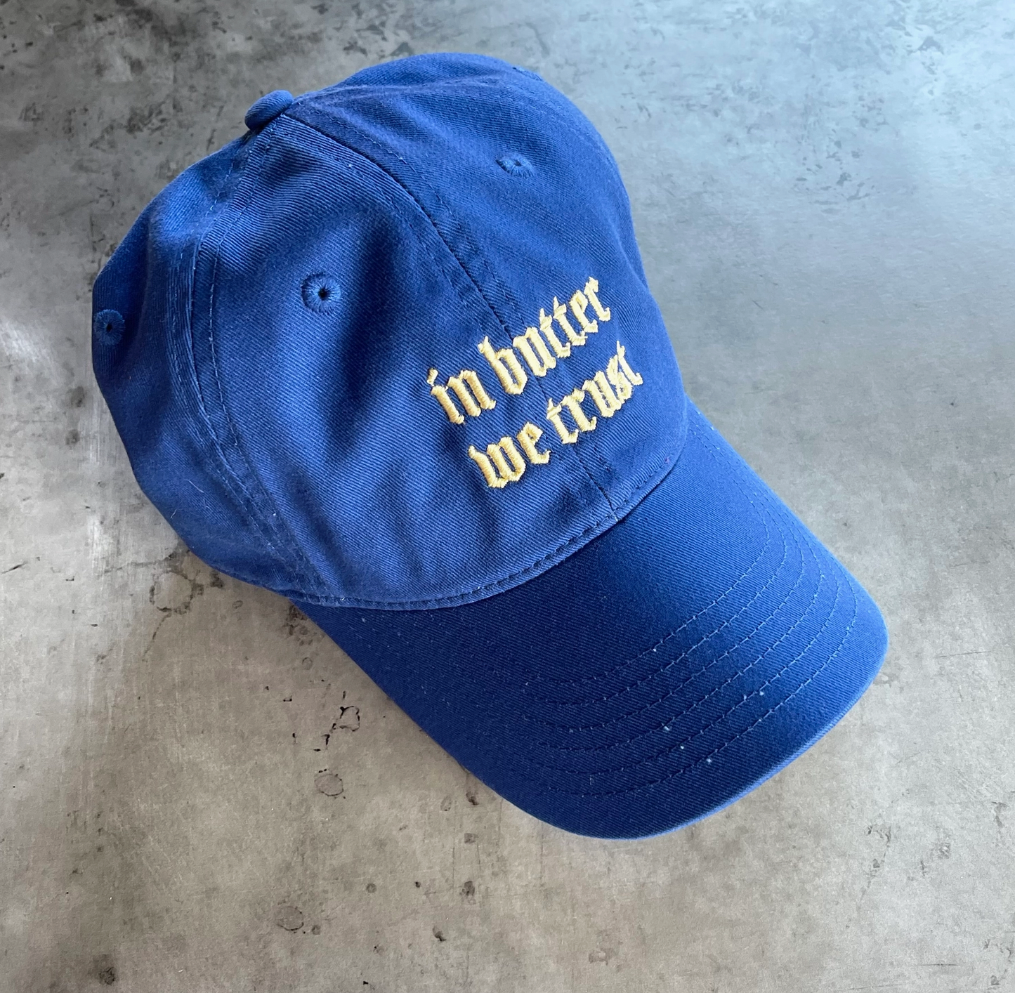 In Butter We Trust Hat