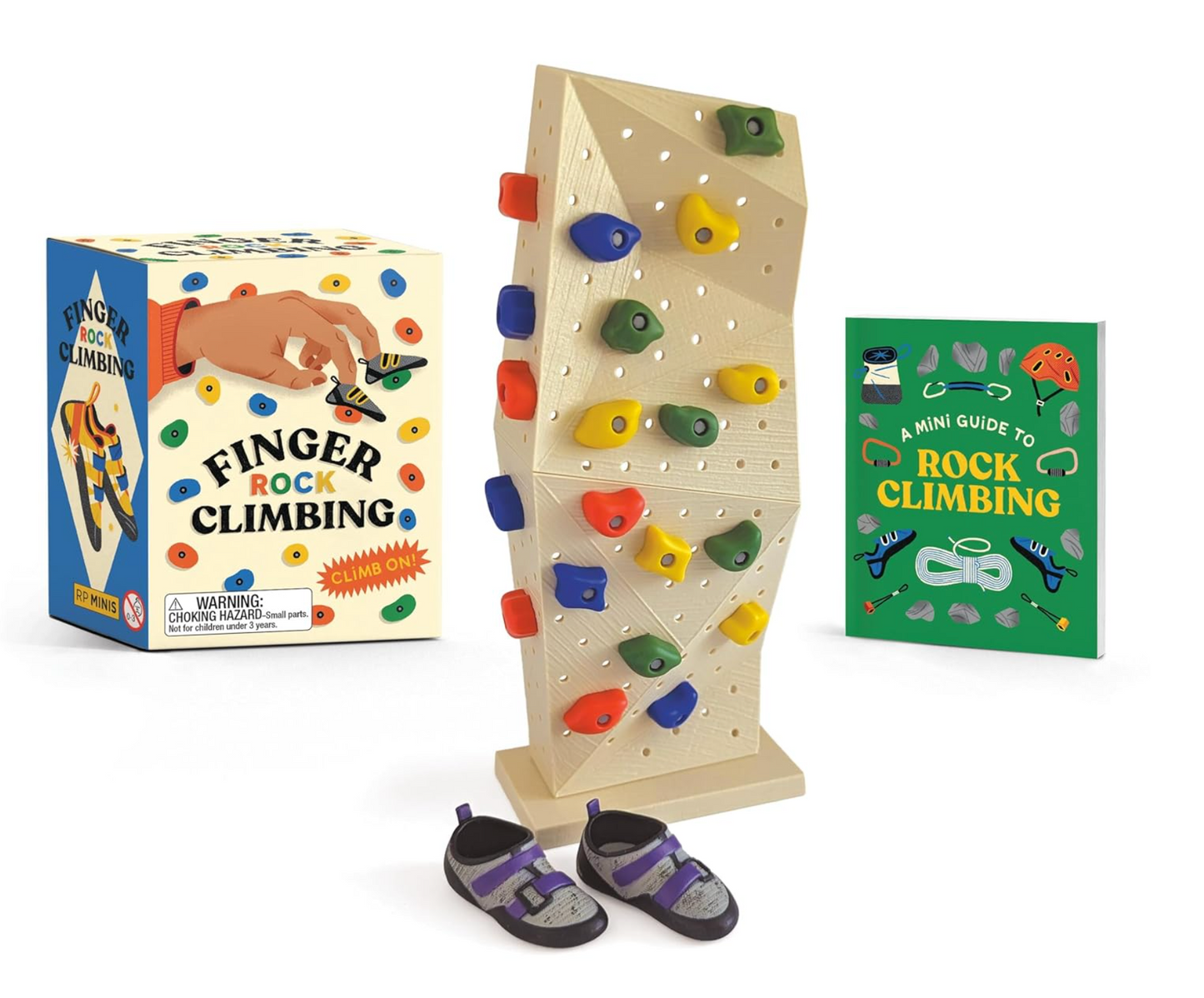 Finger Rock Climbing: Climb on! Desktop Accessory