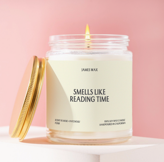 Smells Like Reading Time 9 oz Soy Candle