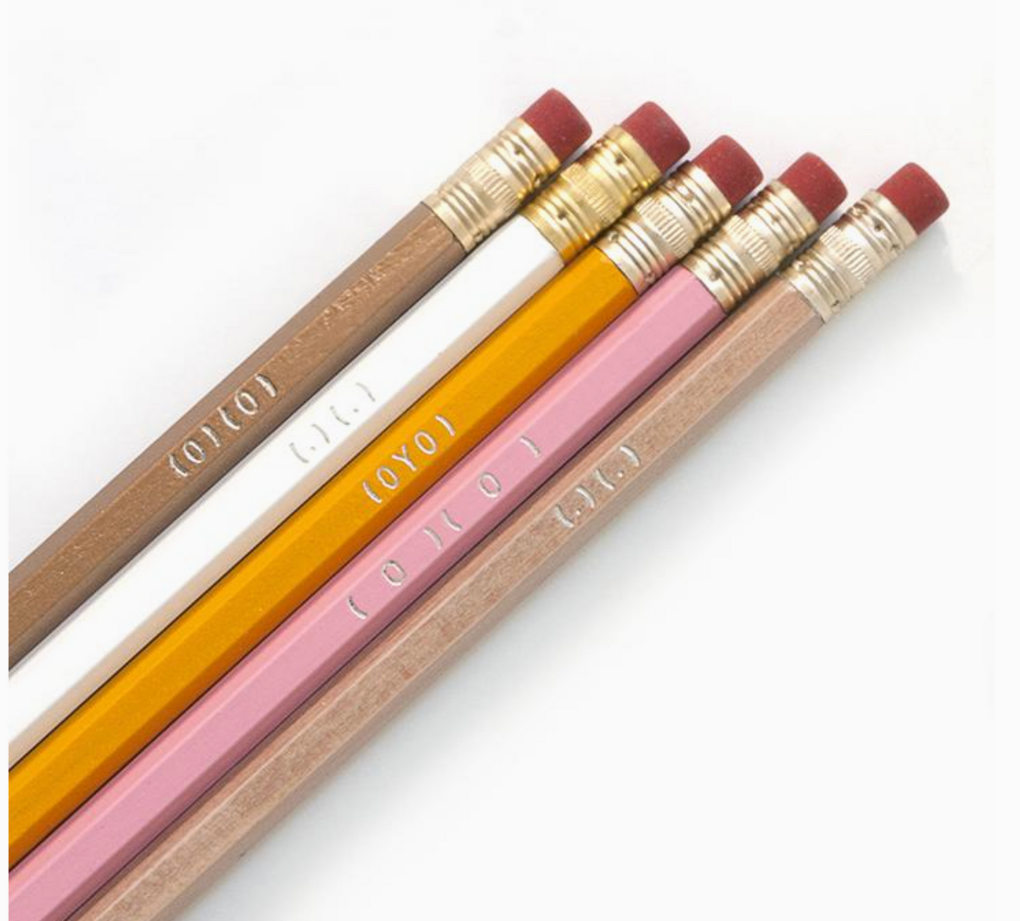 Boob Pencil Set - 5 pack