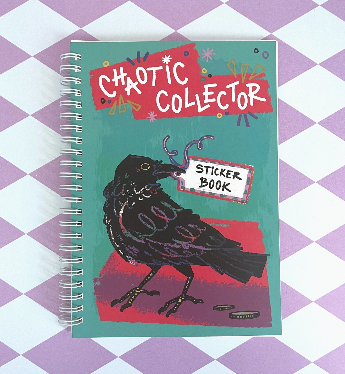 Chaotic Collector Reusable Sticker Book